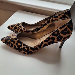 Sam Edelman pony hair heels